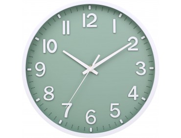 Lautlos Wanduhr Ohne Tickgeräusche, Moderne Batteriebetriebene Uhr für Zuhause,Wohnzimmer, Schlafzimmer, Küche,Büro, Wanddekoration 