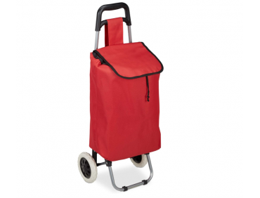 Einkaufstrolley klappbar, Abnehmbare Tasche 28 L, Einkaufswagen