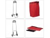 Einkaufstrolley klappbar, Abnehmbare Tasche 28 L, Einkaufswagen