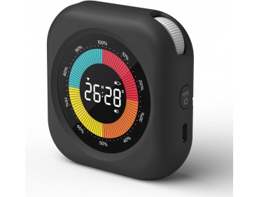 Visueller Timer mit farbigem Fortschrittsbalken, für Kinder und Erwachsene, Countdown-Funktion, einstellbare Lautstärke und Helligkeit, Kurzzeitmesser für Küche, Schule und Büro